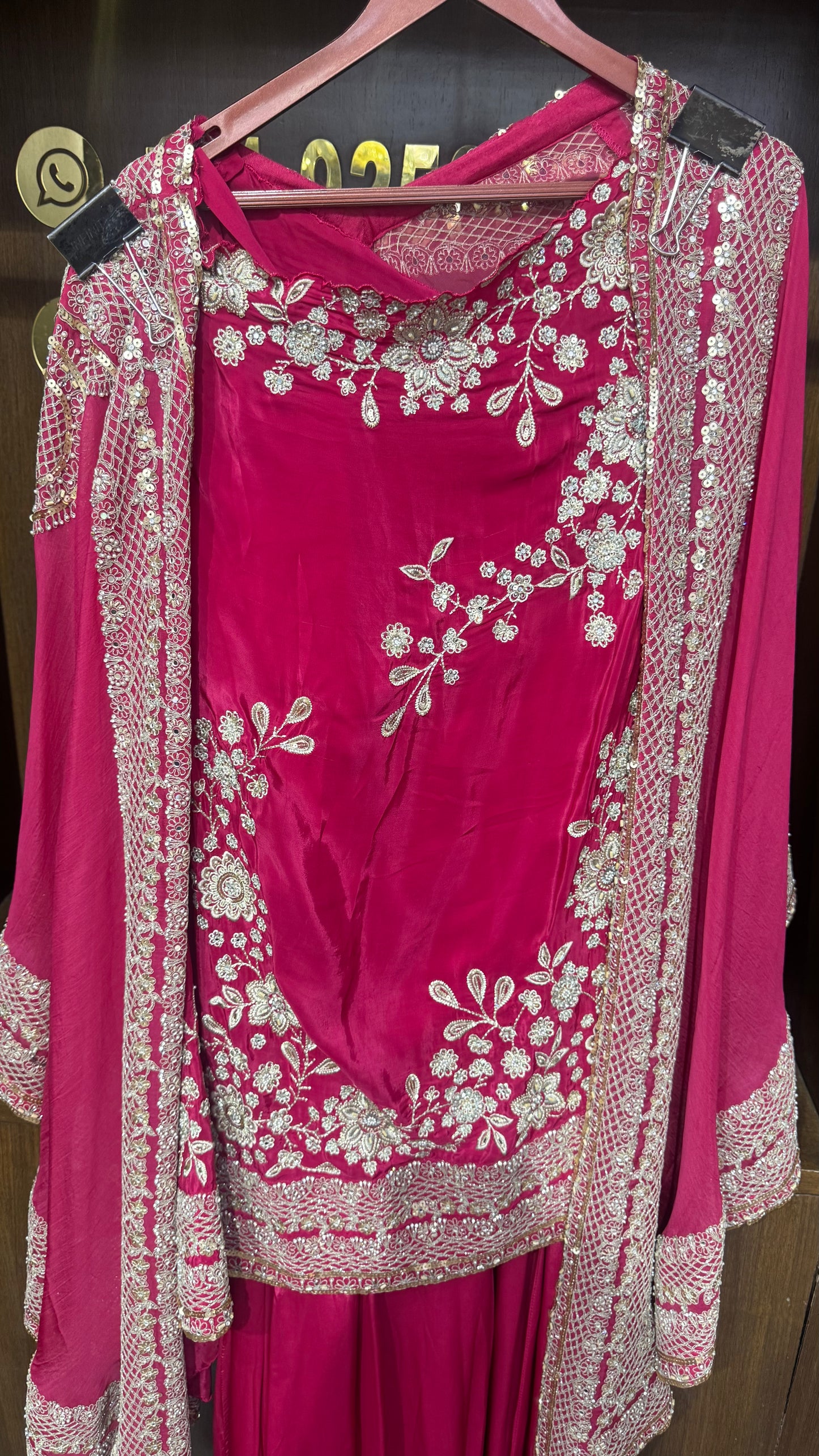 Rysa (Pure Crepe 3 Piece Indo Western)