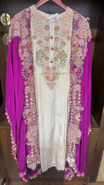 Aani (Pure Crepe 3 Piece Indo Western)