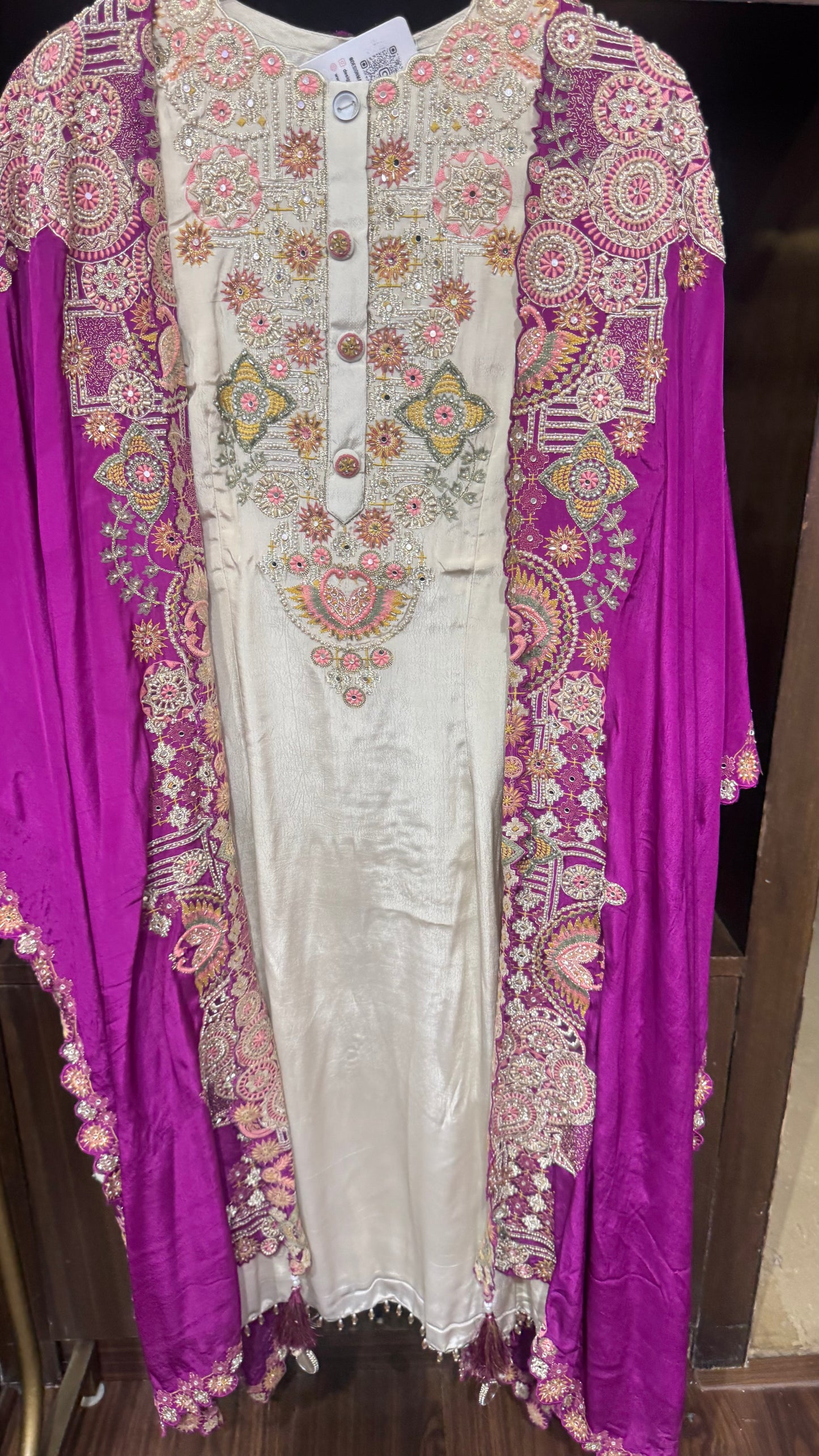 Aani (Pure Crepe 3 Piece Indo Western)