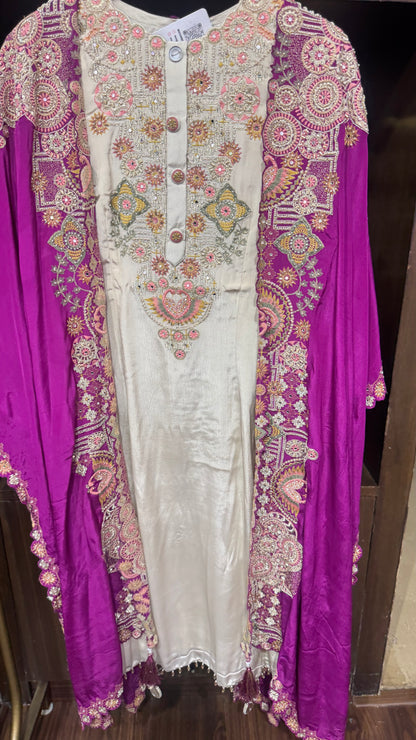 Aani (Pure Crepe 3 Piece Indo Western)