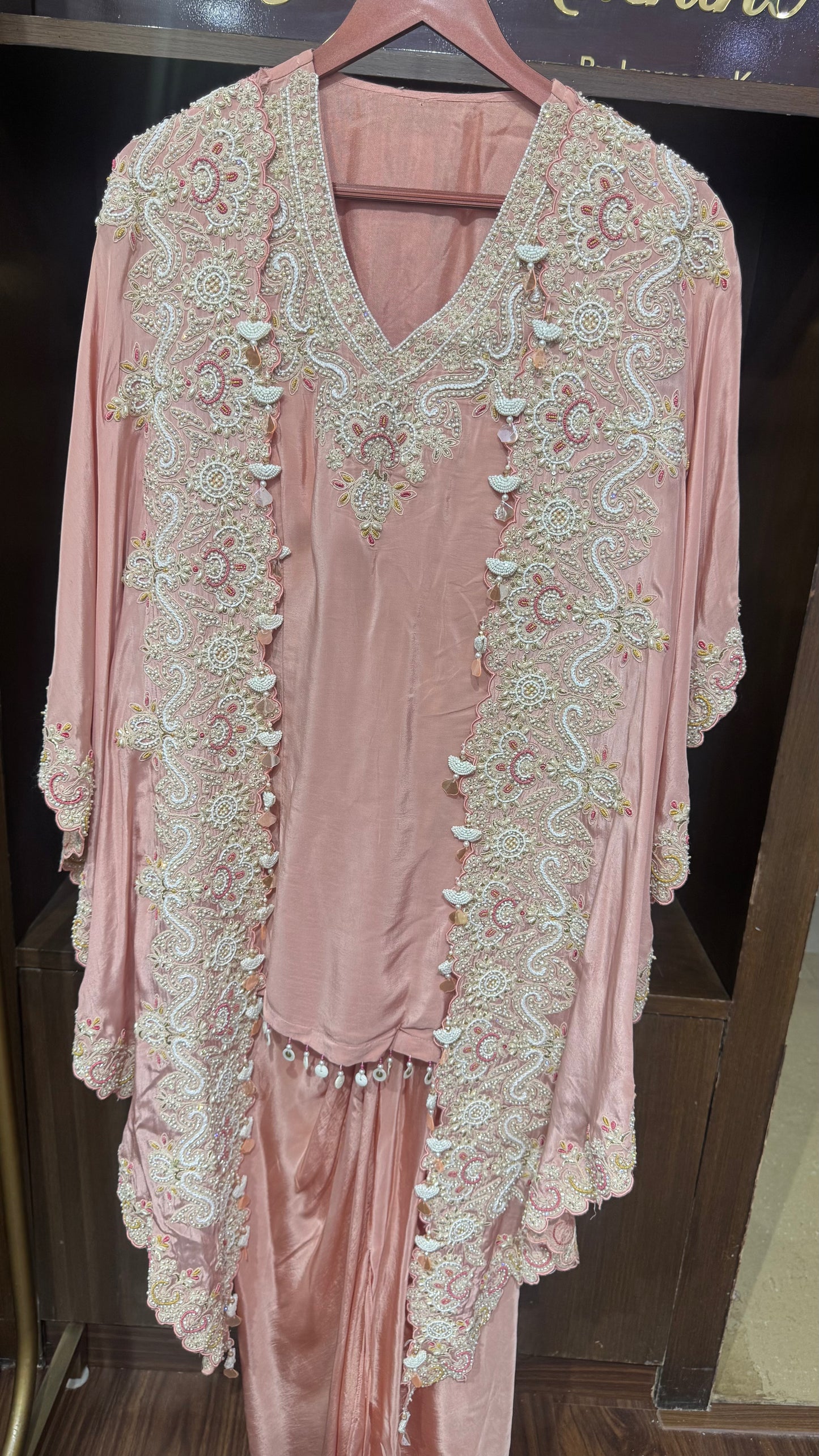 Eisha (Pure Crepe 3 Piece Indo Western)