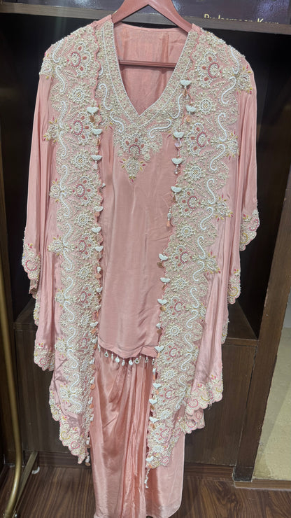 Eisha (Pure Crepe 3 Piece Indo Western)