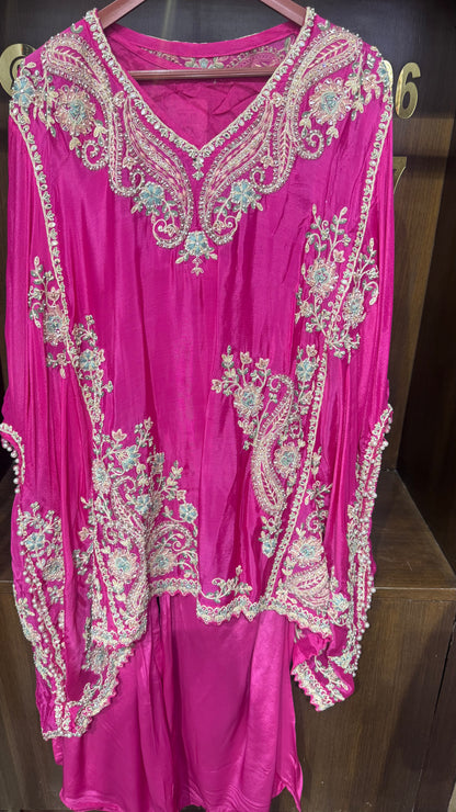 Rivsha (Pure Crepe 3 Piece Indo Western)