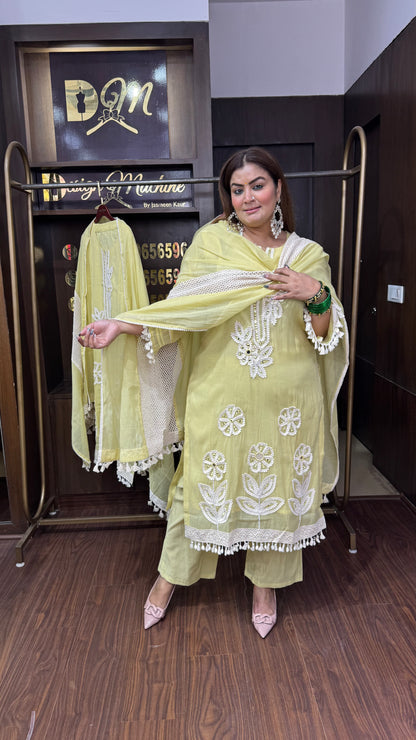 Arya (Mal Cotton Stitched Suit)