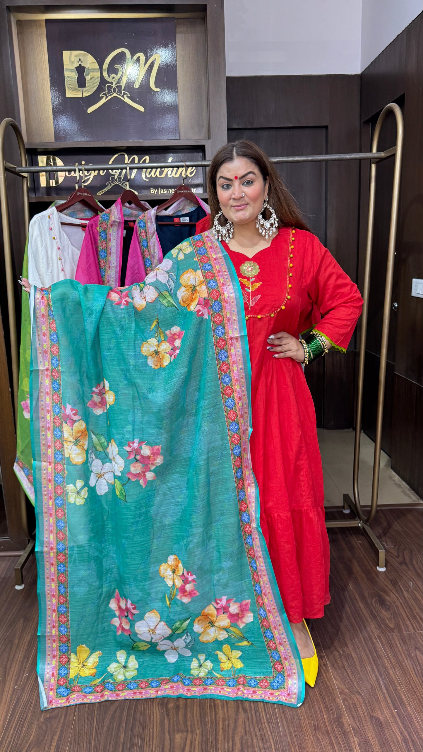 Mehar (Pure Cotton Anarkali)