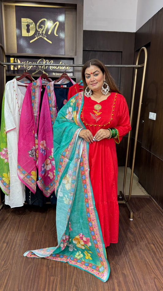Mehar (Pure Cotton Anarkali)