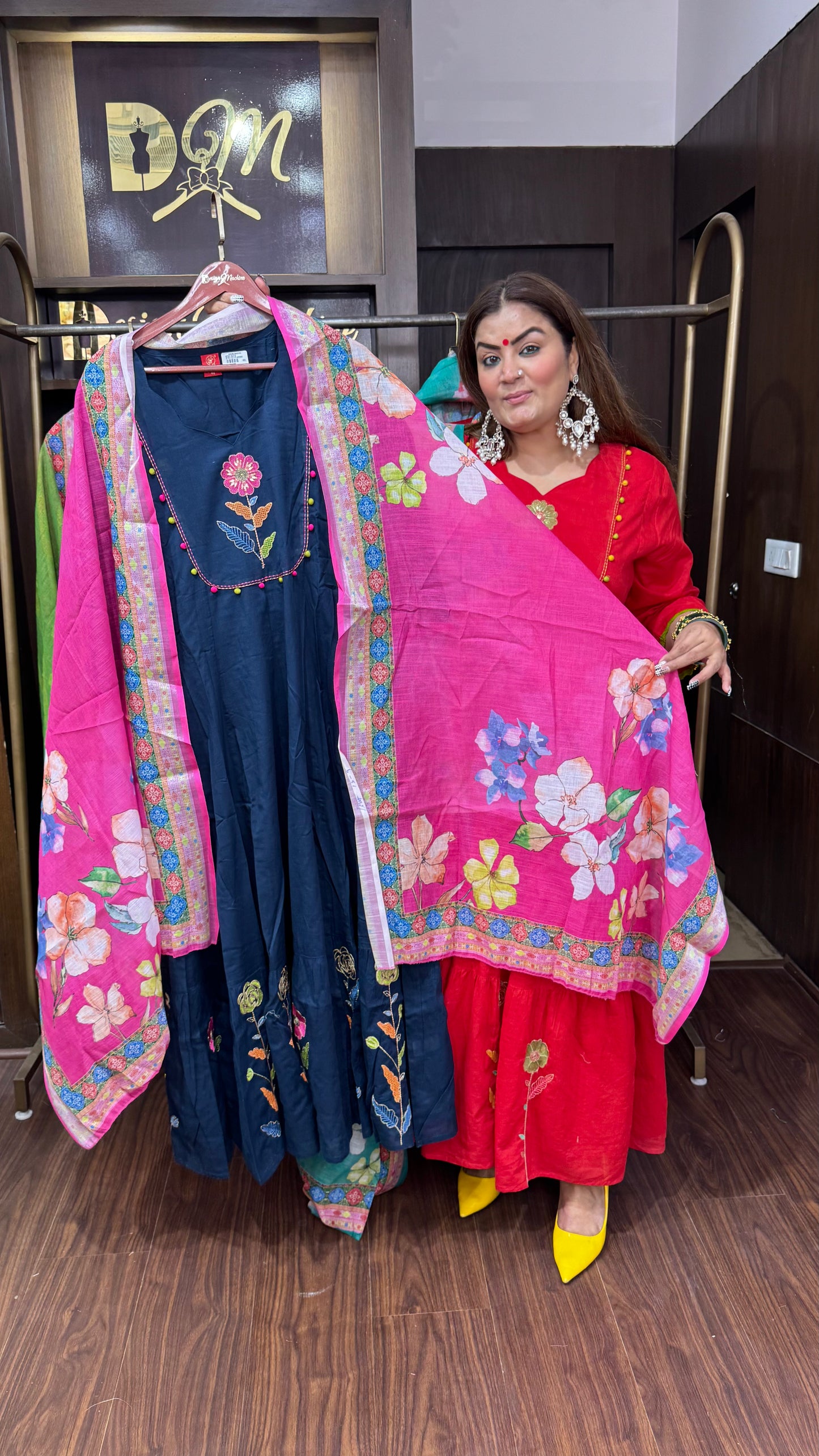 Mehar (Pure Cotton Anarkali)