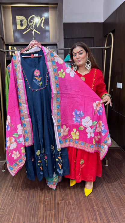 Mehar (Pure Cotton Anarkali)