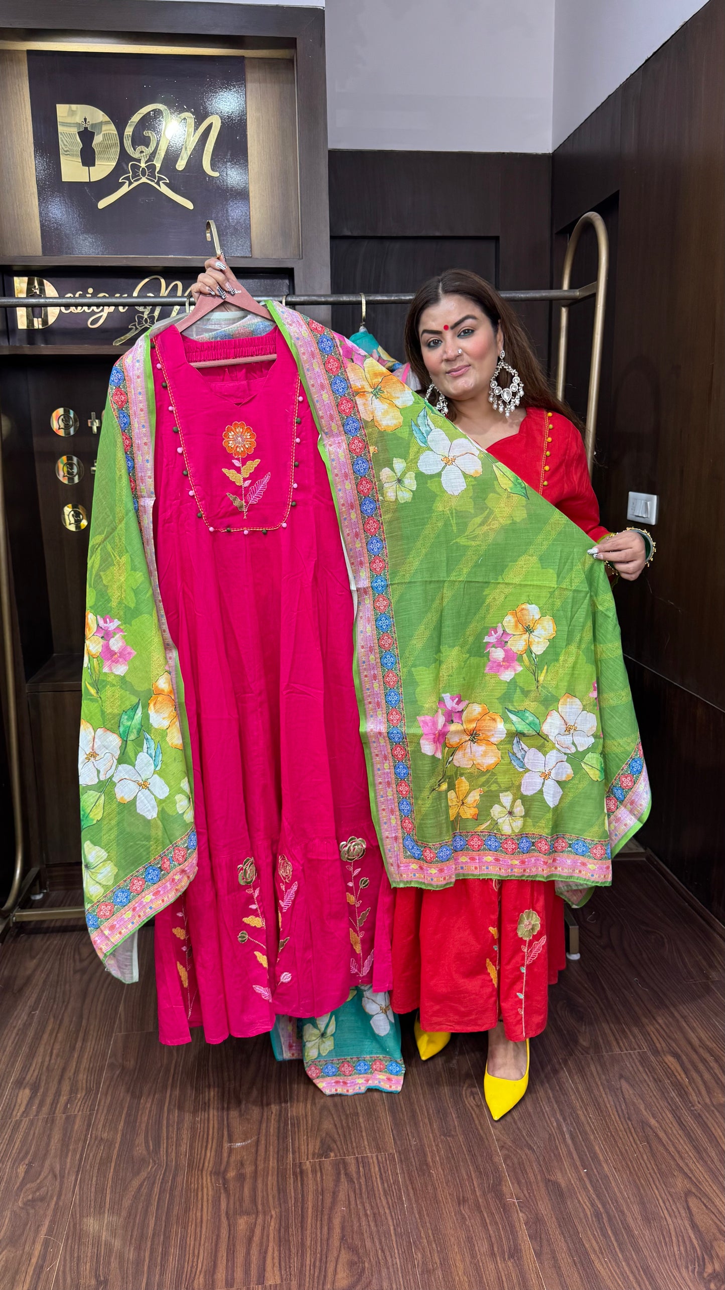 Mehar (Pure Cotton Anarkali)