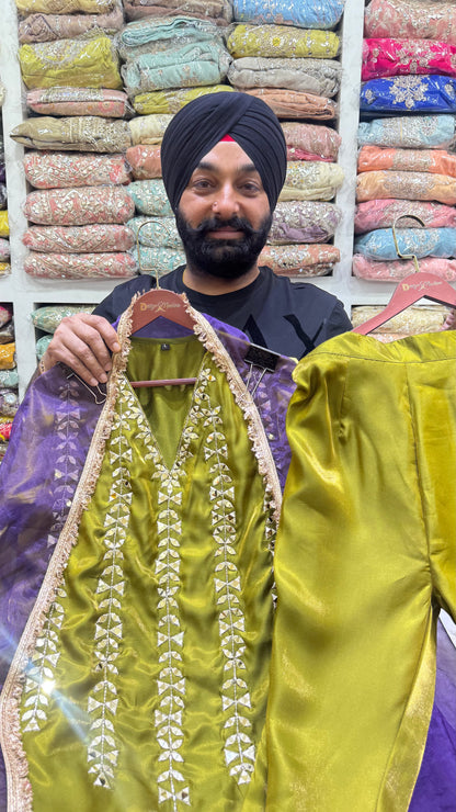 Meher Glass Tissue Suit