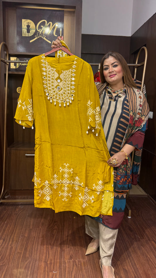 Azhyraa Pure Crepe (Suit)