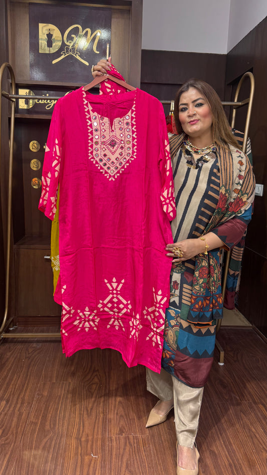 Azhyraa Pure Crepe (Suit)