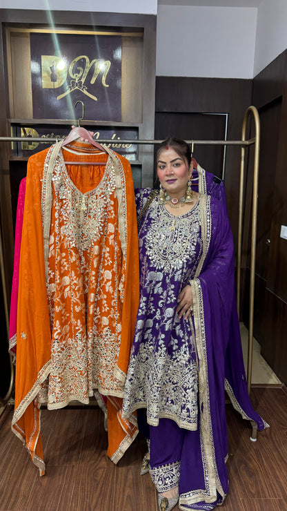 Nooré Pure Chunon Anarkali Suit