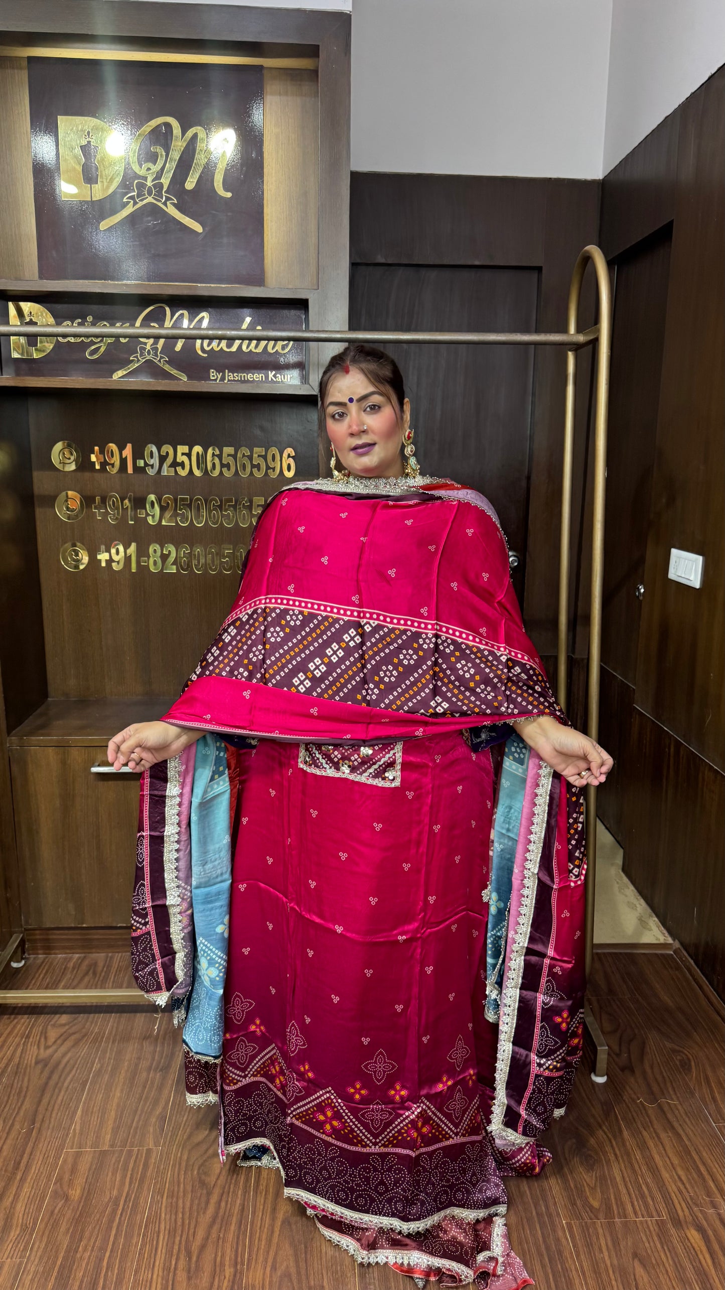 Aarohi Gajji Silk Unstitched Suit