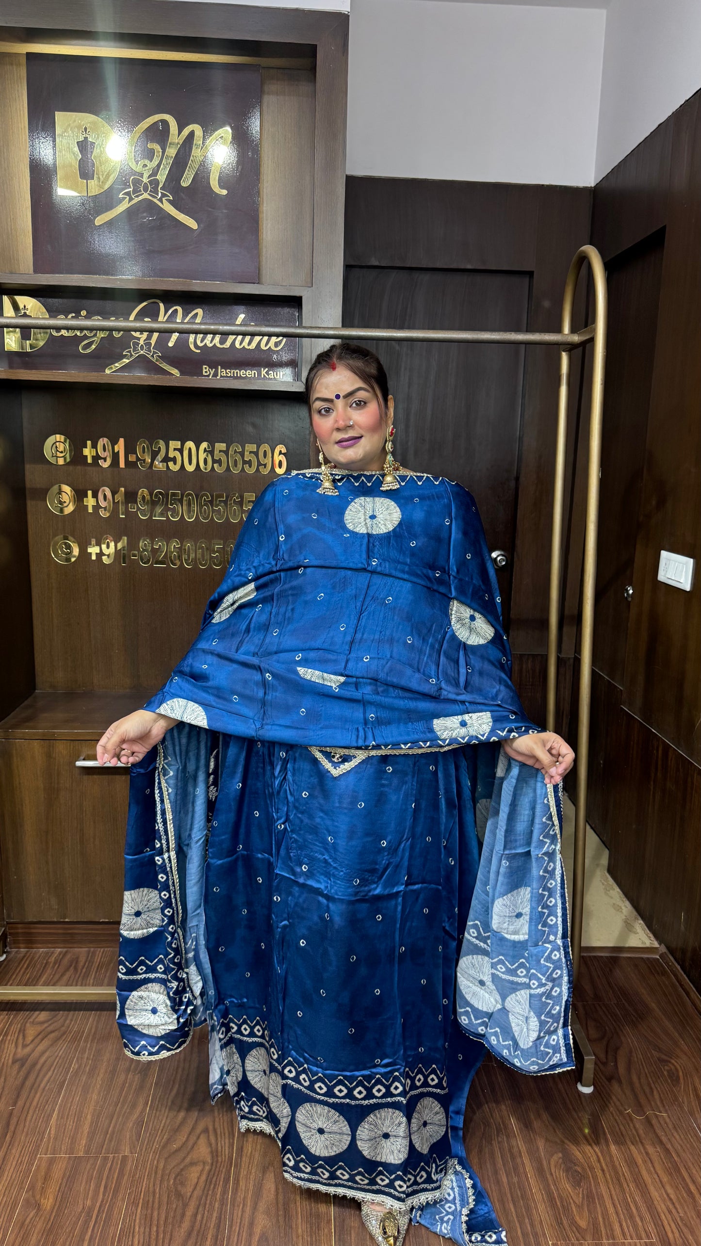 Meher Gajji Silk Unstitched Suit
