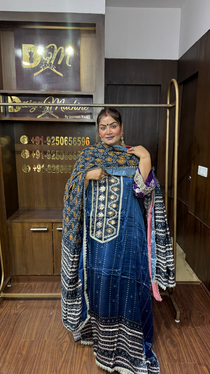 Zoya Gajji Silk Unstitched Suit