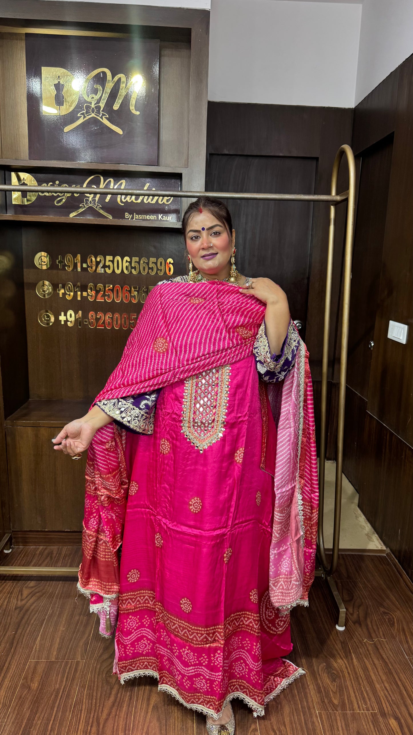 Elara Gajji Silk Unstitched Suit