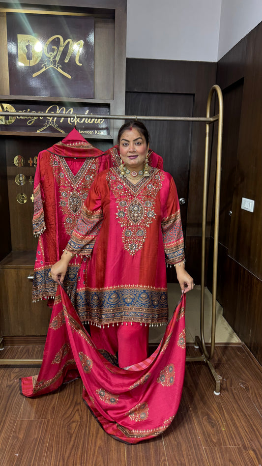 Ira Cotton Silk Suit