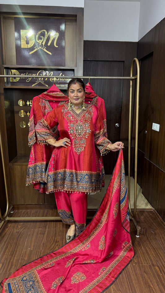 Ira Cotton Silk Suit