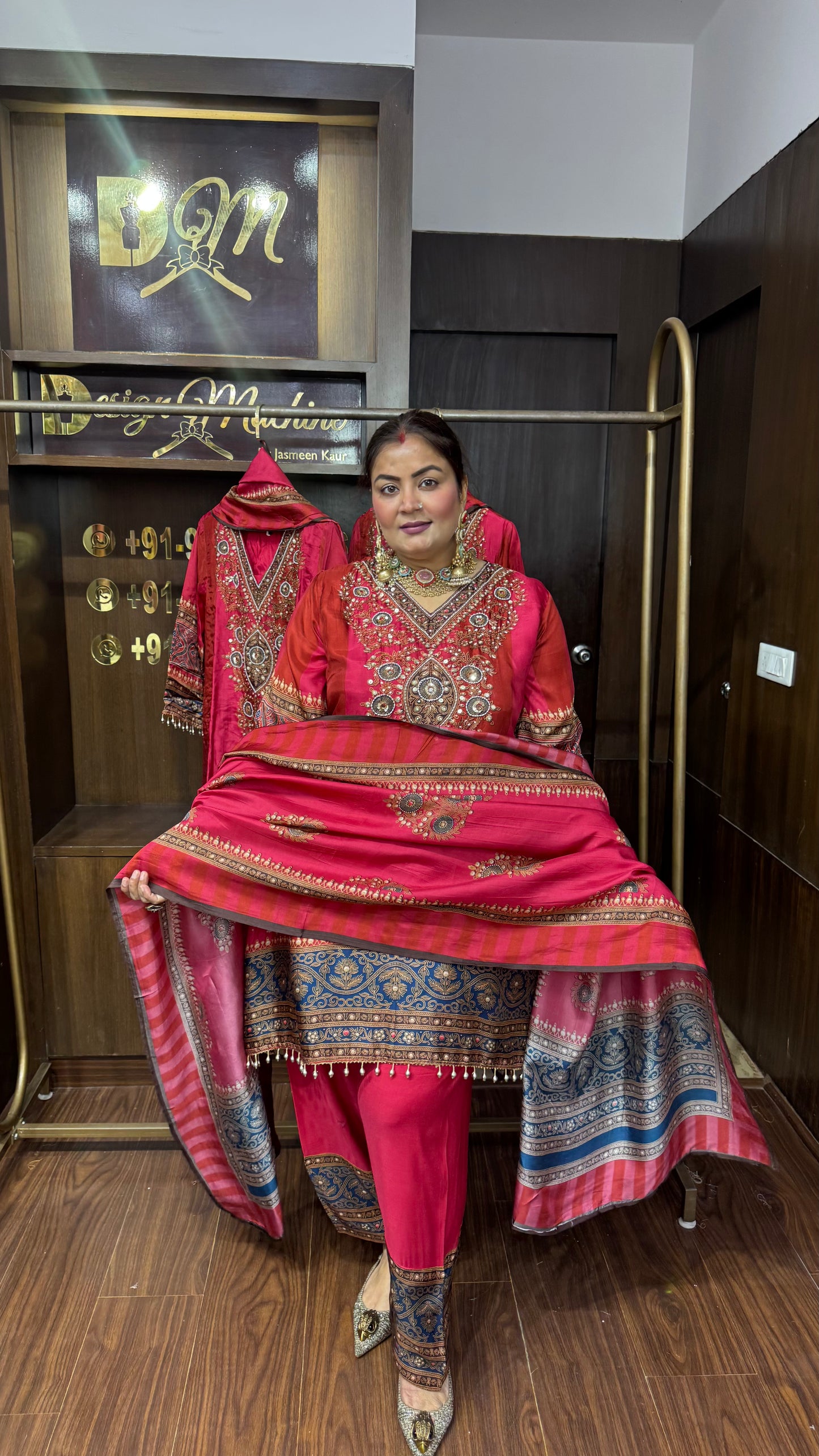 Ira Cotton Silk Suit