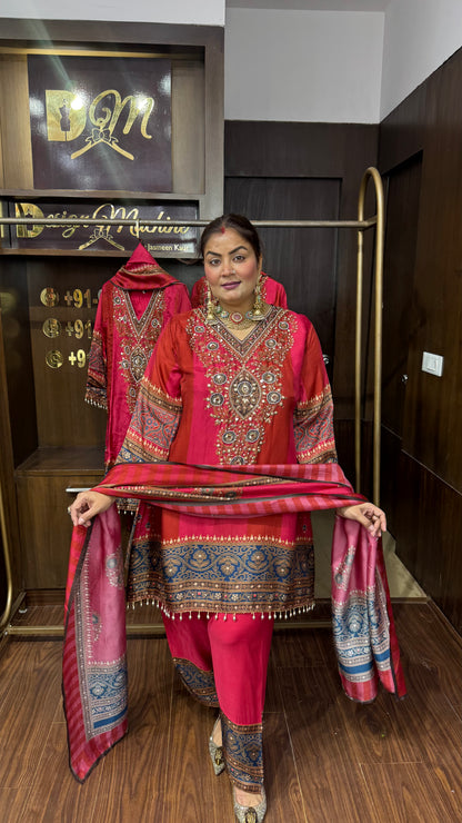 Ira Cotton Silk Suit
