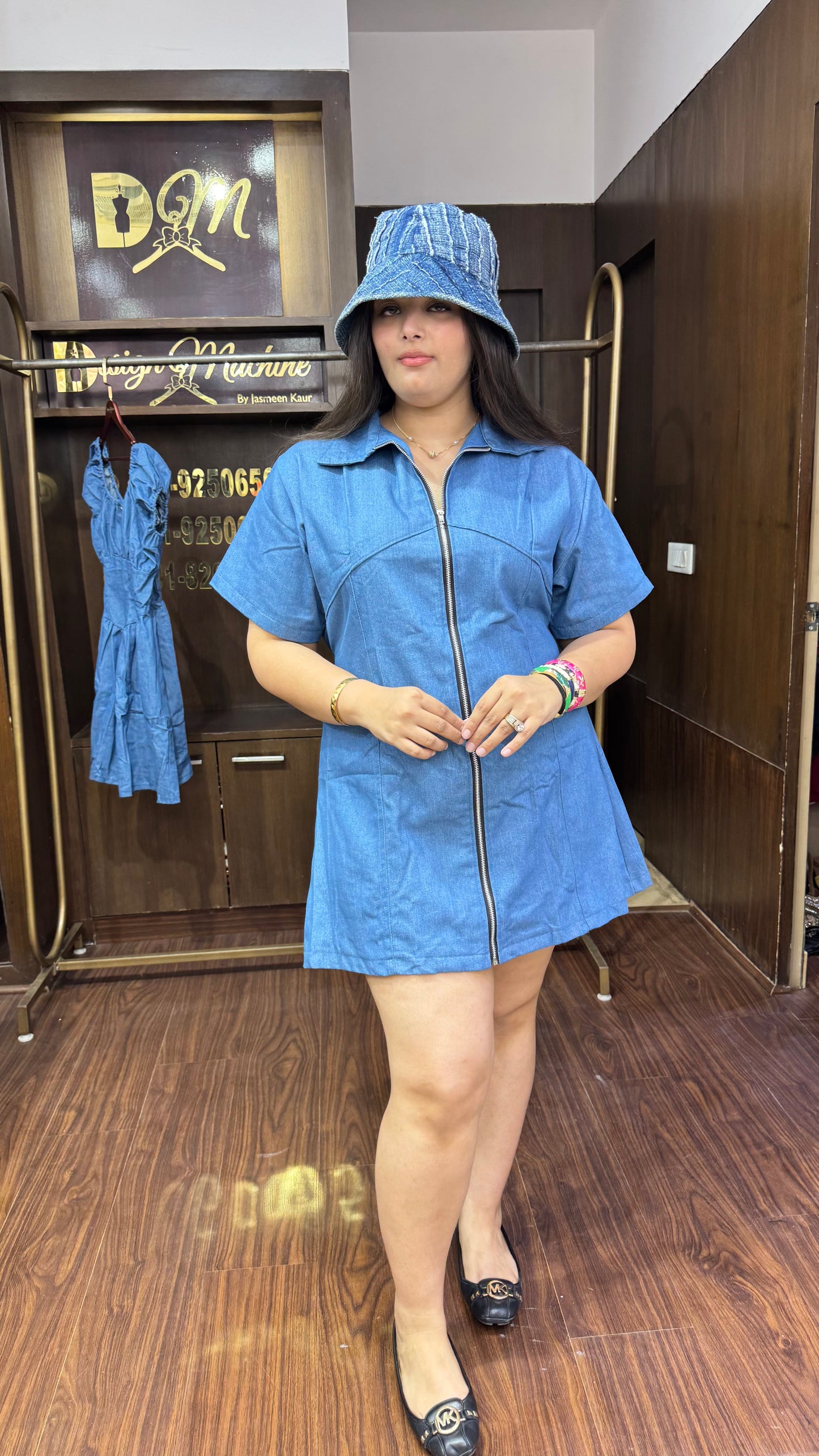 Avani (Denim Dress)
