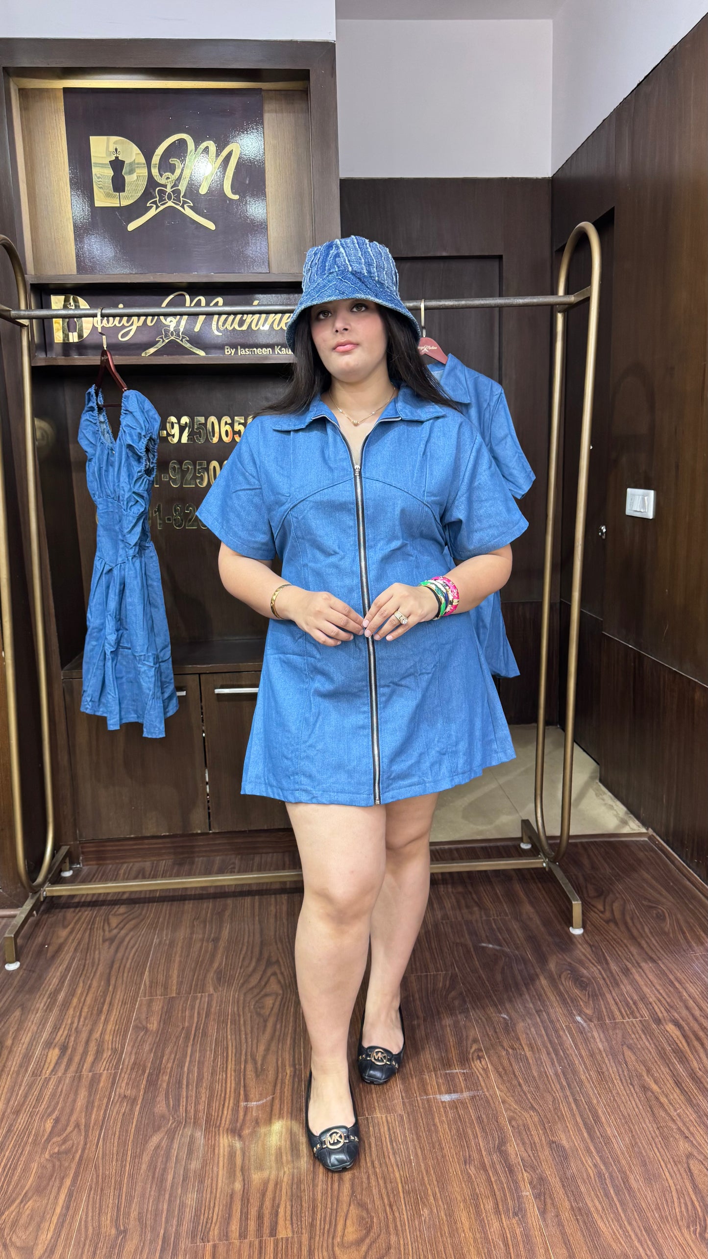 Avani (Denim Dress)