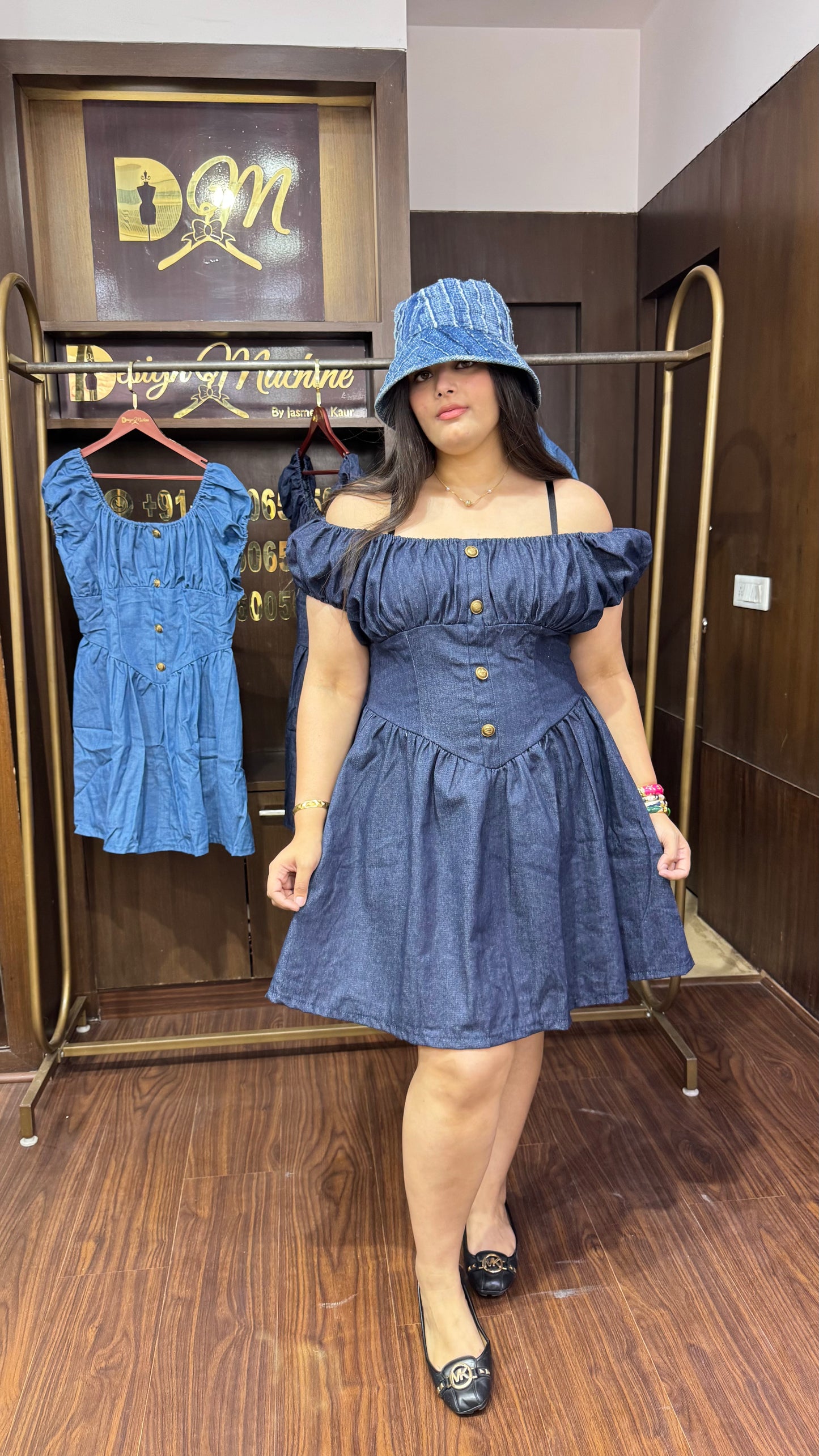 Avani (Denim Dress)
