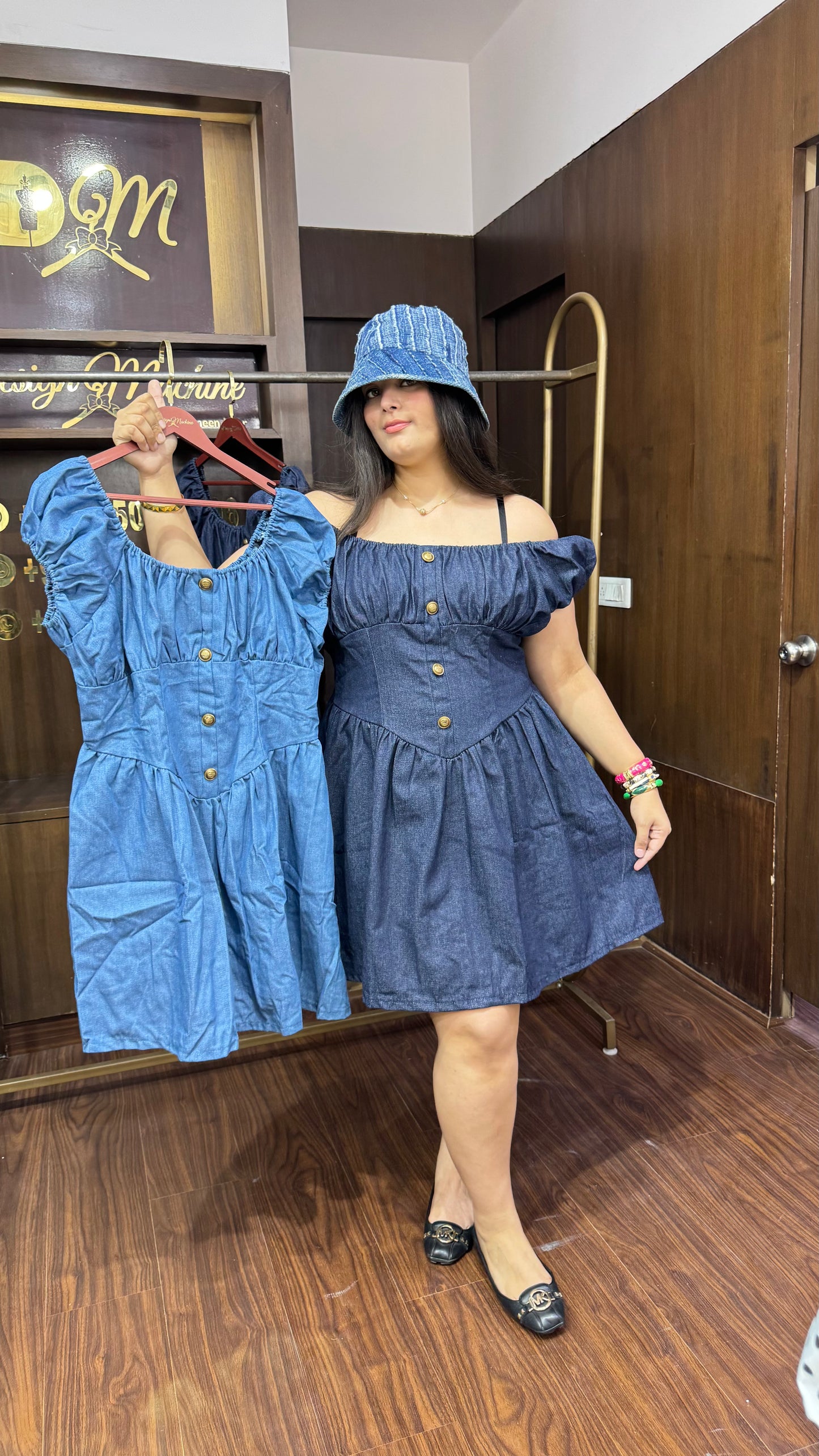 Avani (Denim Dress)