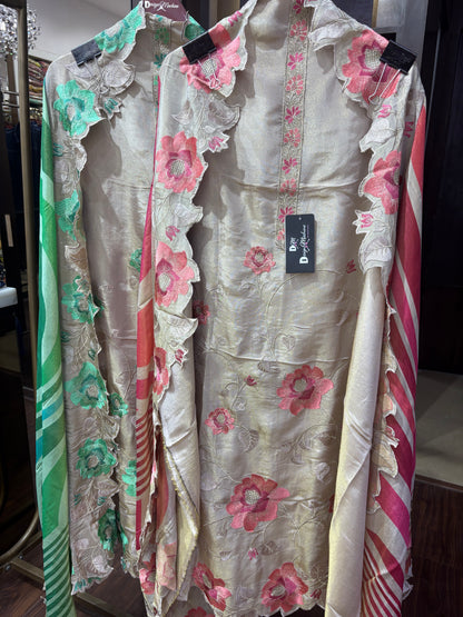 Avnisha (Shimmer Unstitched Suit)