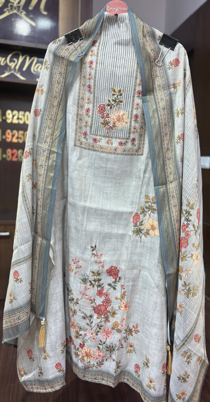 Oshvya Kota Doriya (Unstitch Suit)