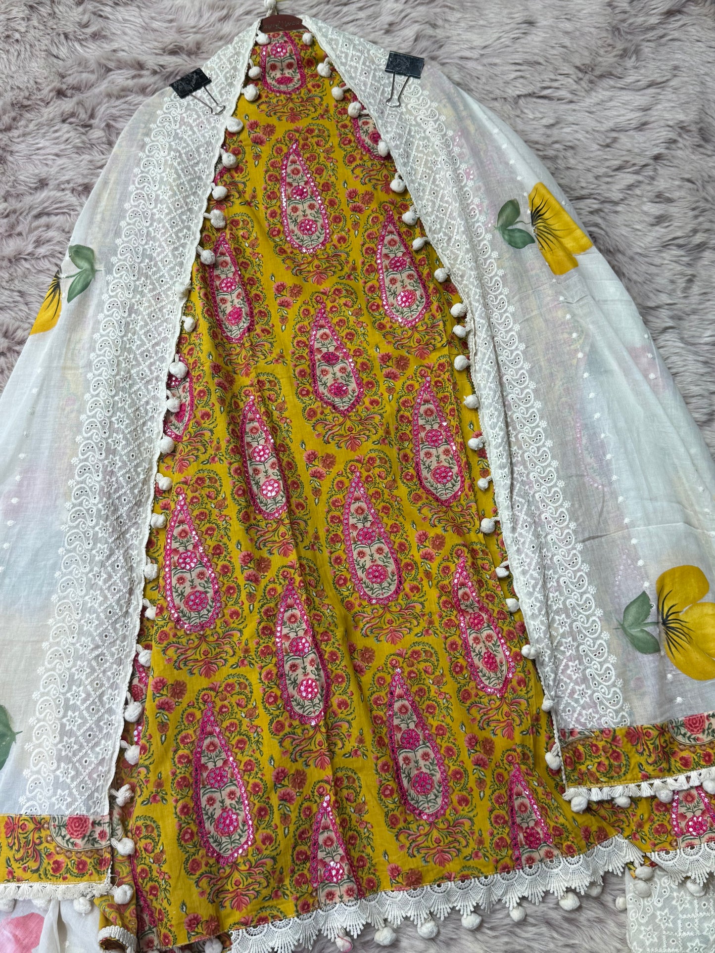 Zehnaya Pure Cotton (Unstitch Suit)