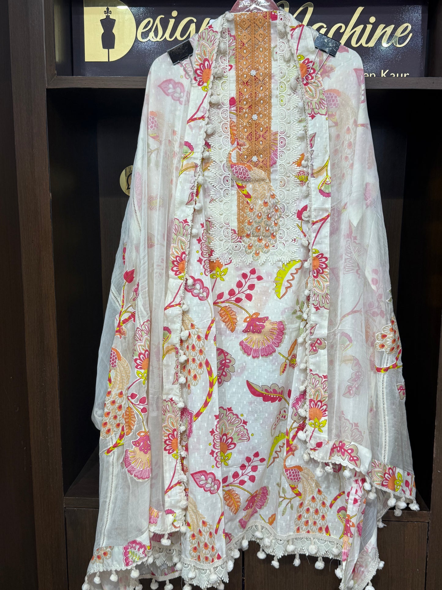 Zaynika Pure Cotton (Unstitch Suit)