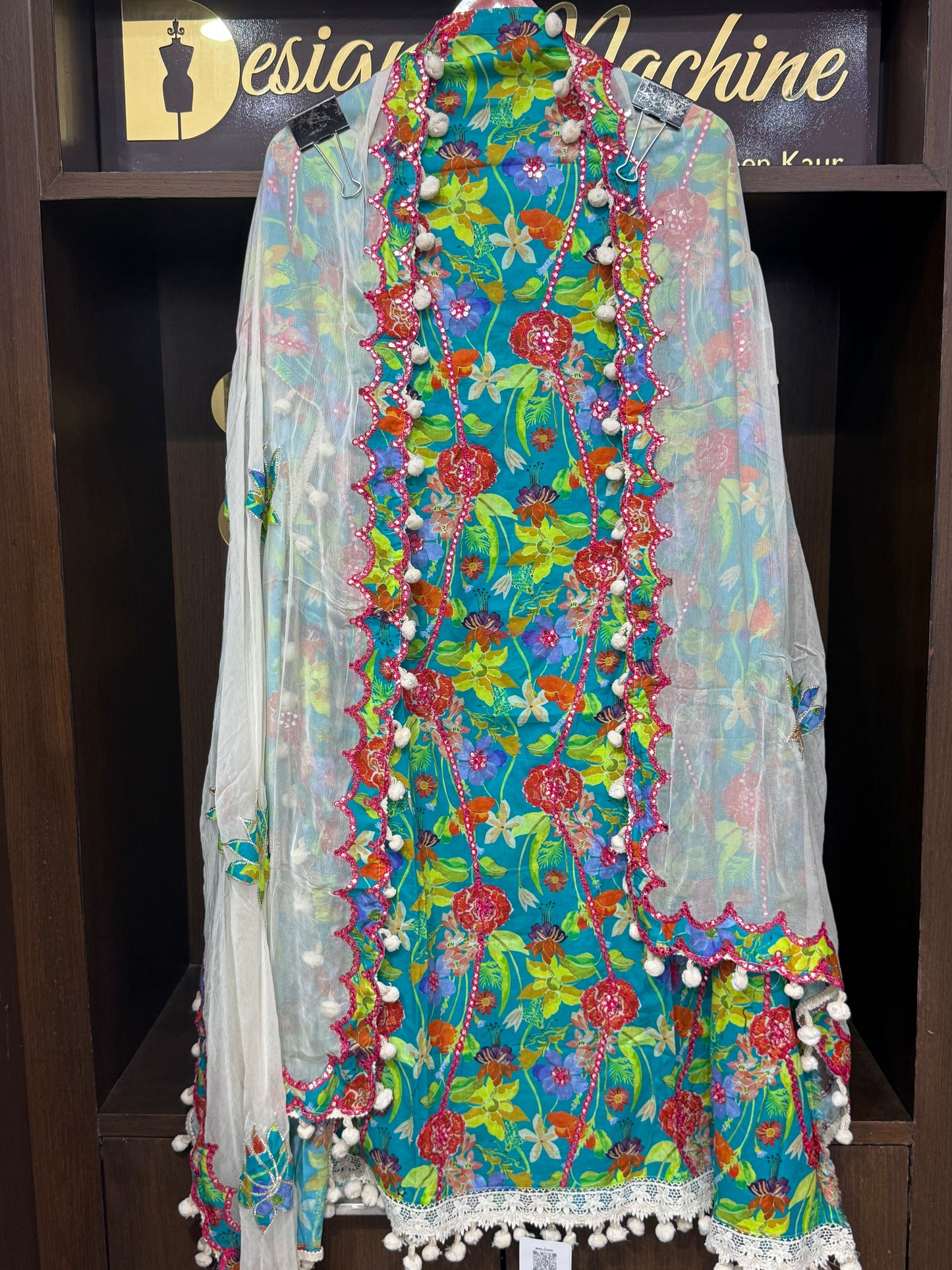 Azhyraa Pure Cotton (Unstitch Suit)