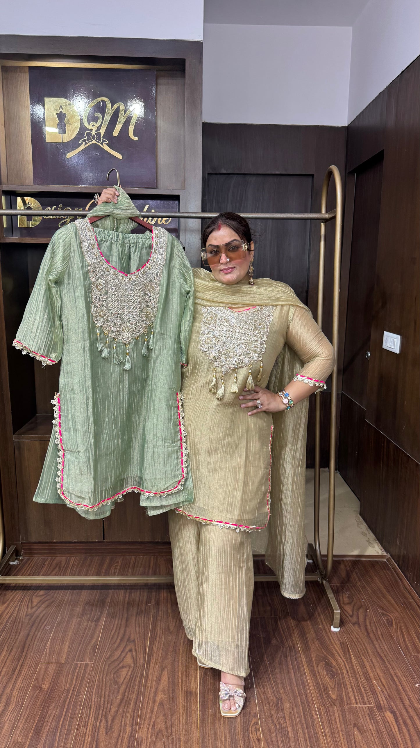 Inaya Crush Tissue Suit