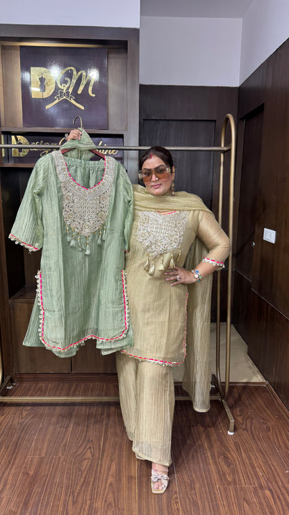 Inaya Crush Tissue Suit