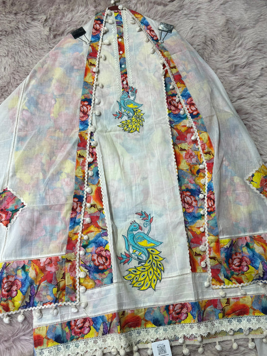 Tivara Pure Cotton (Unstitch Suit)