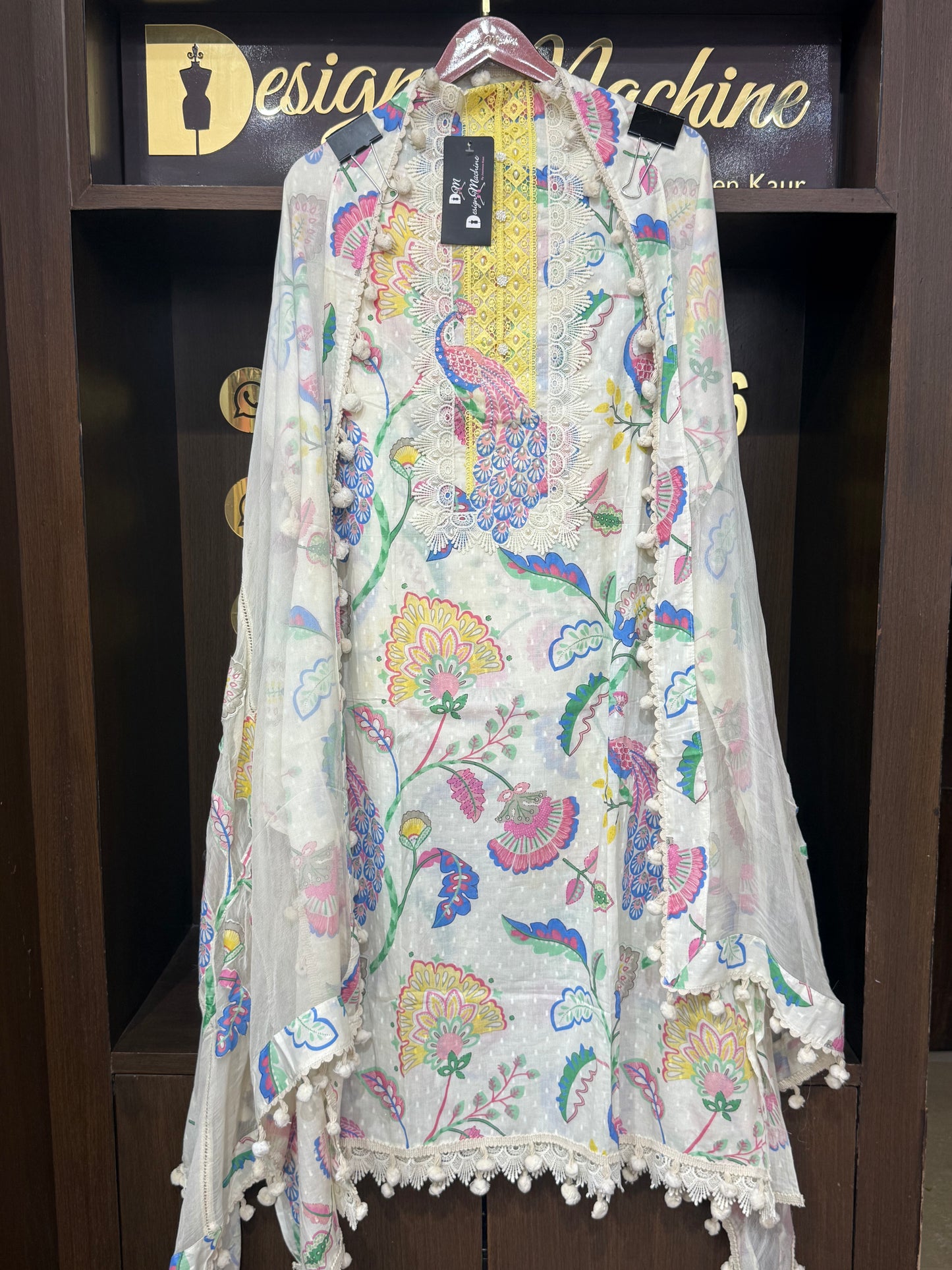 Zaynika Pure Cotton (Unstitch Suit)