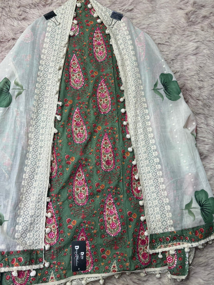 Zehnaya Pure Cotton (Unstitch Suit)