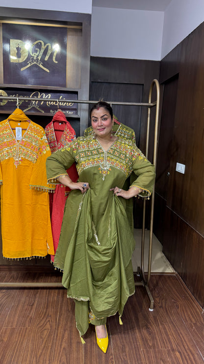 Anaya Mal Chanderi Suit