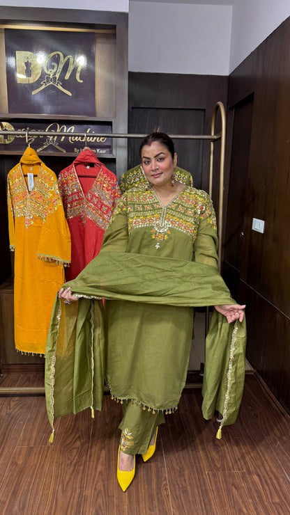 Anaya Mal Chanderi Suit