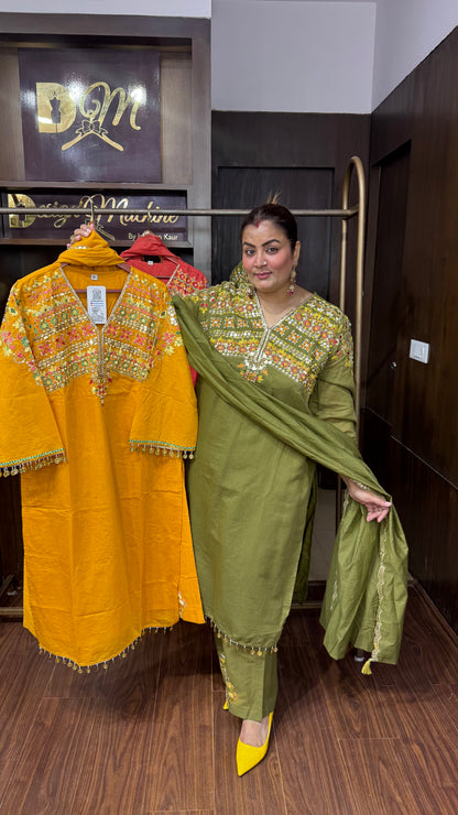 Anaya Mal Chanderi Suit