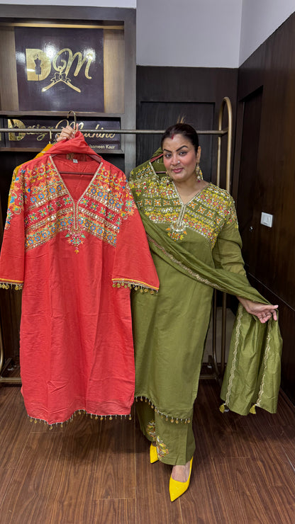 Anaya Mal Chanderi Suit