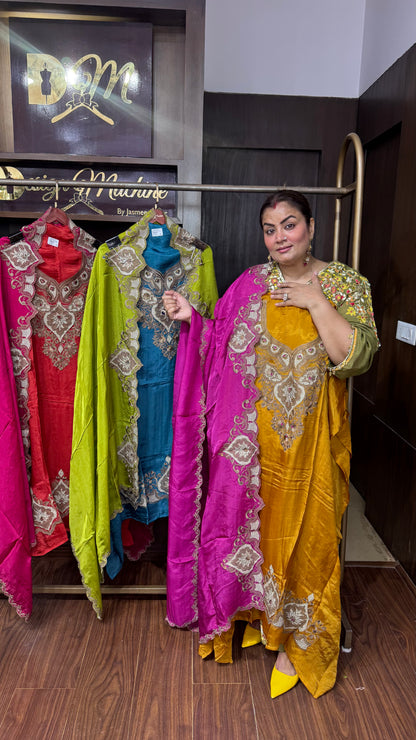 Zunaira Ziraff Tissue Unstitched Suit