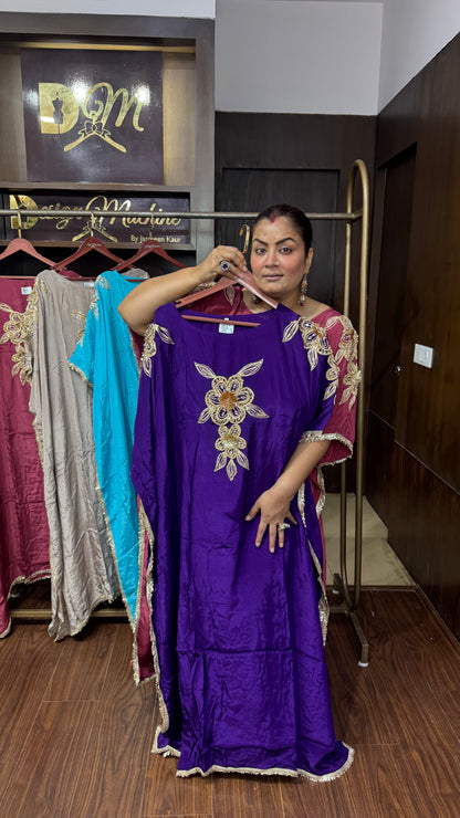 Aarika Pure Crepe Kaftan