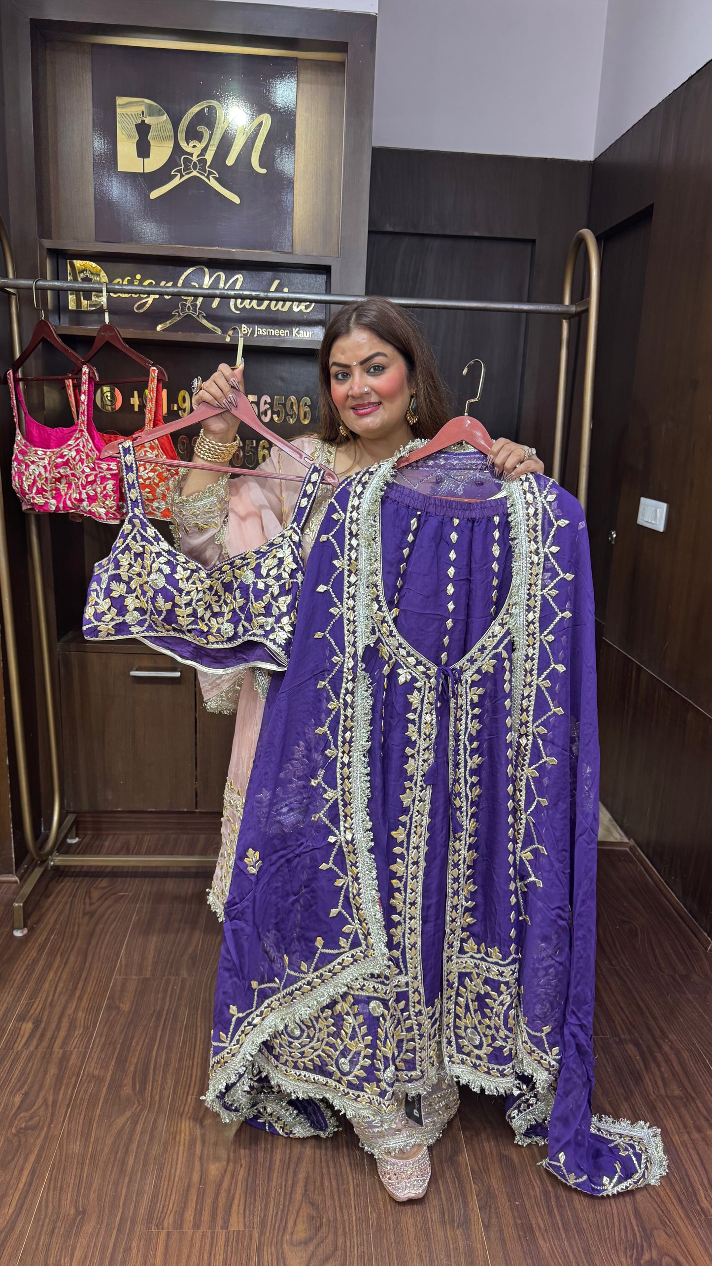 Ivisha (Pure Chinnon 3 Piece Suit)