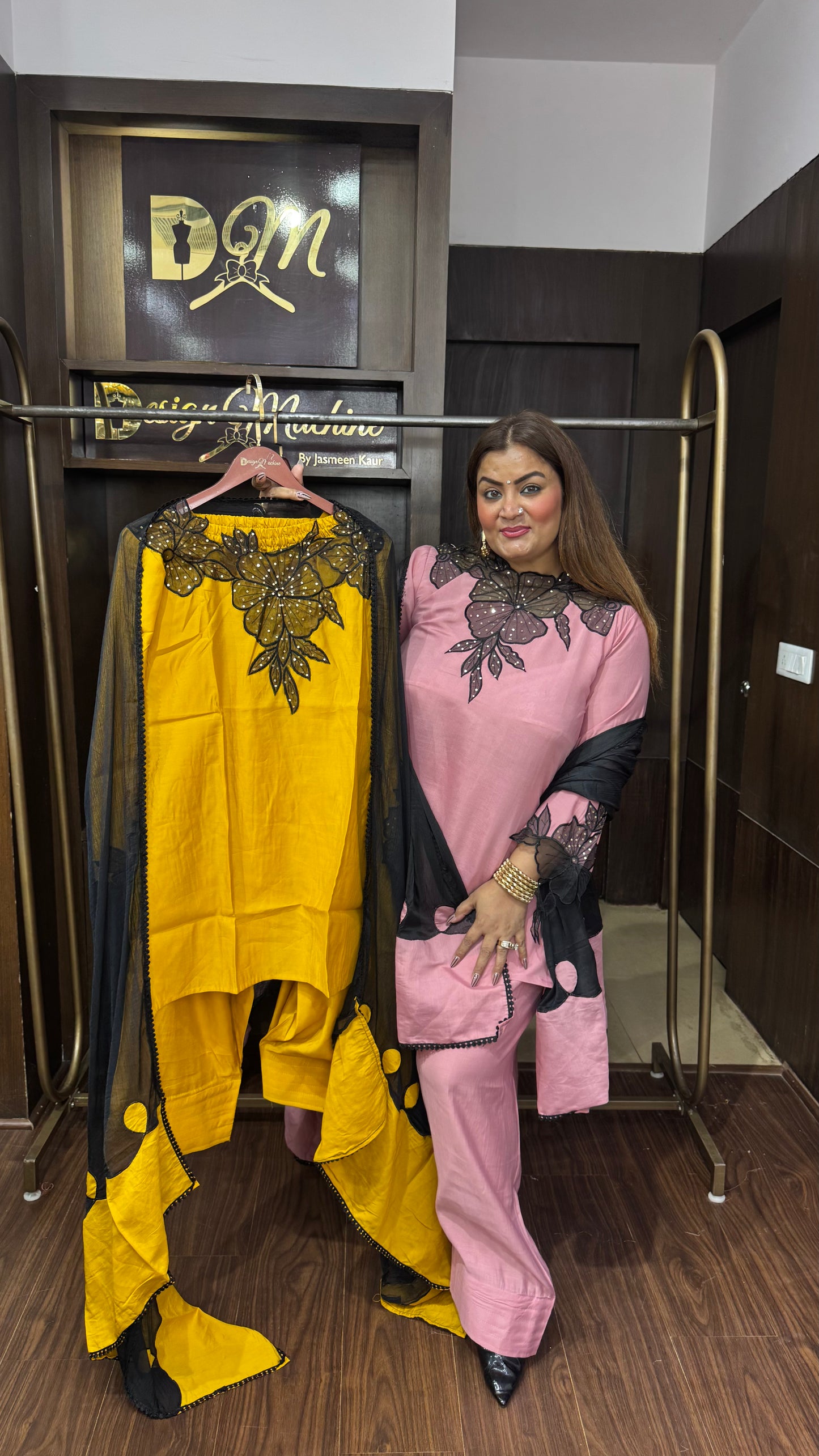 Isha (Cotton Farshi Salwar Suit)