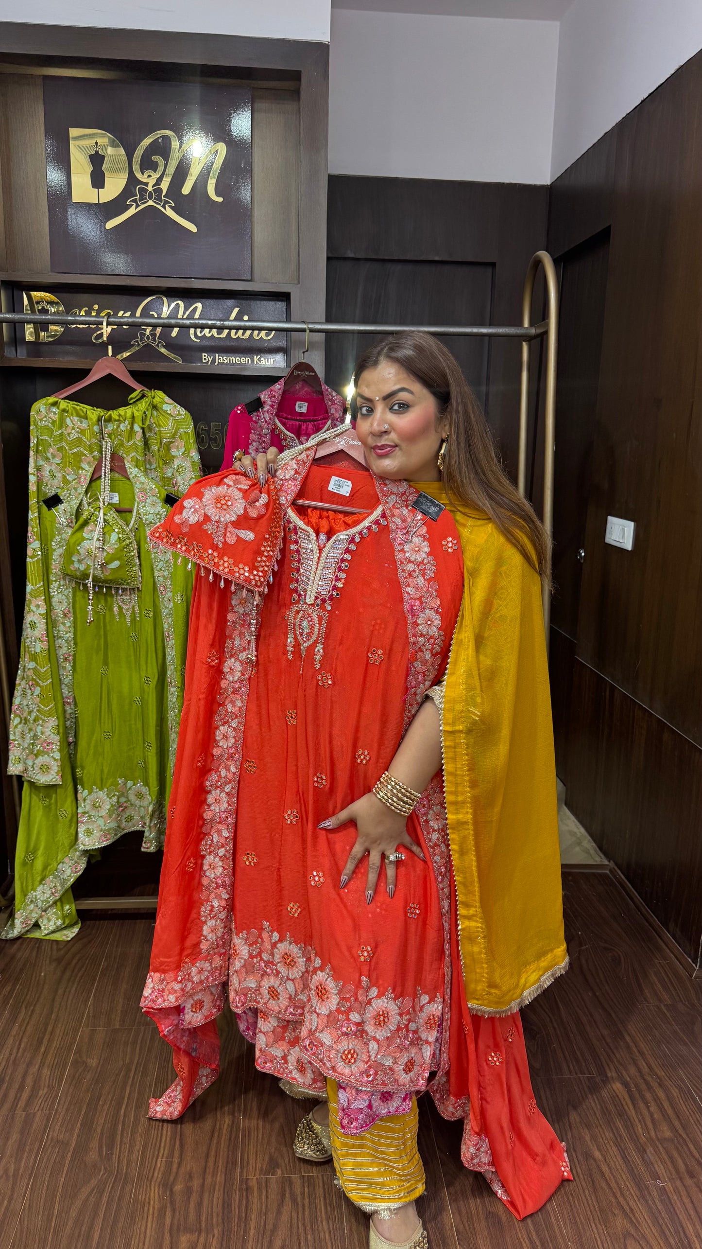 Pure Crepe Semistitch Sharara Suit