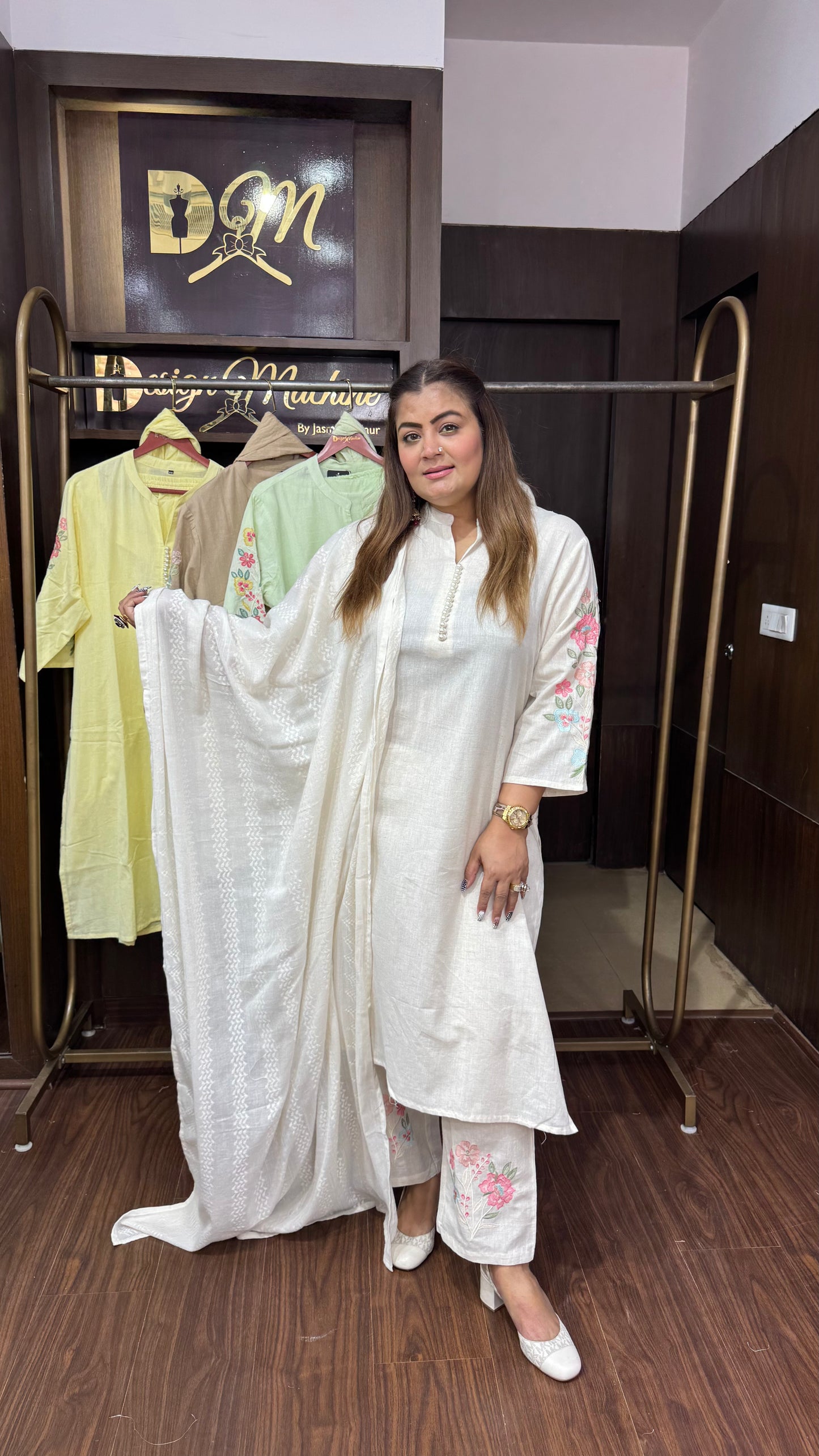 Samyra (Cotton Stitched Suit)
