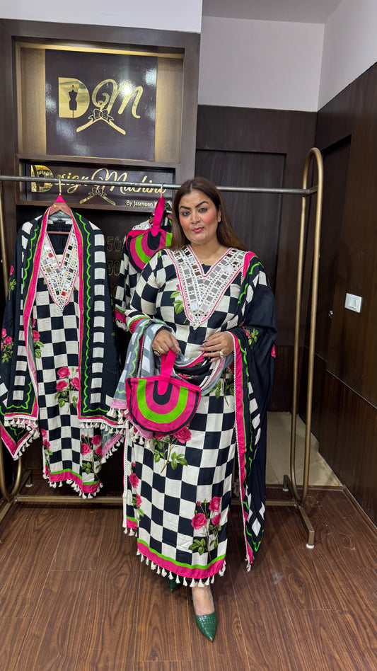 Rishika (Masleen Cotton Suit)
